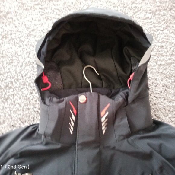 Men's Descente Ski Jacket Size Medium Black - Picture 9 of 14